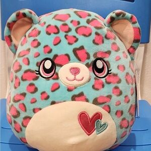 Plush Leopard Print Squishmallow Toy